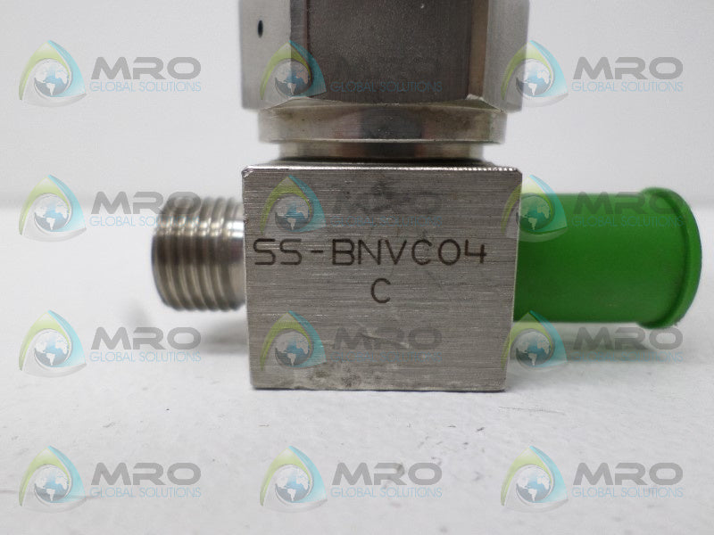 NUPRO SS-BNVC04 VALVE NSNP