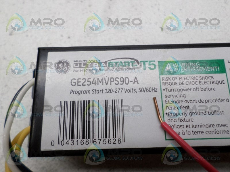 GENERAL ELECTRIC GE254MVPS90-A BALLAST NSNP