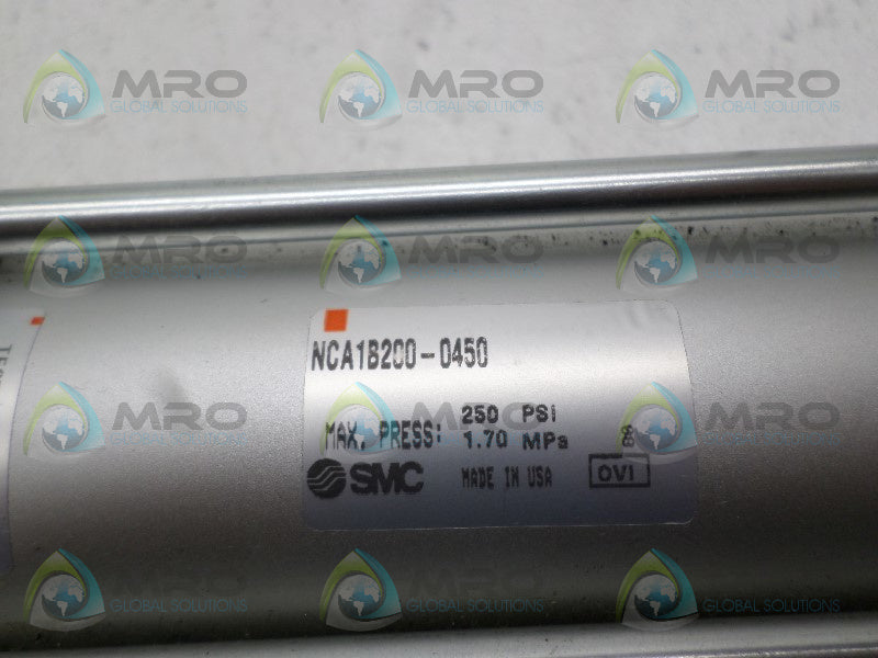 SMC NCA1B200-0450 PNEUMATIC CYLINDER NSNP