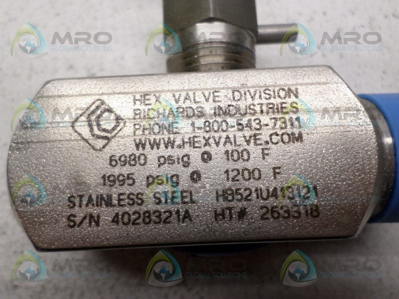 HEX HB521U413121 VALVE NSNP