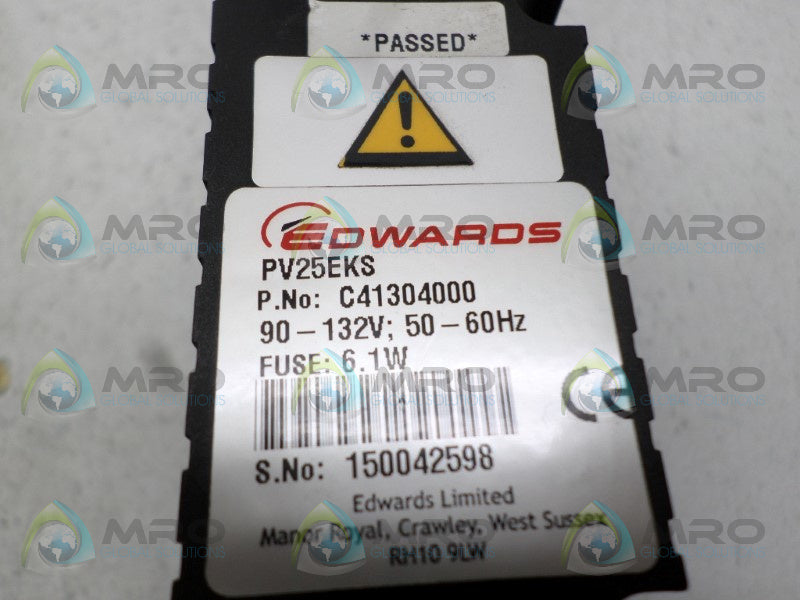 EDWARDS PV25EKS C41304000 HIGH VACCUM PUMP NSNP