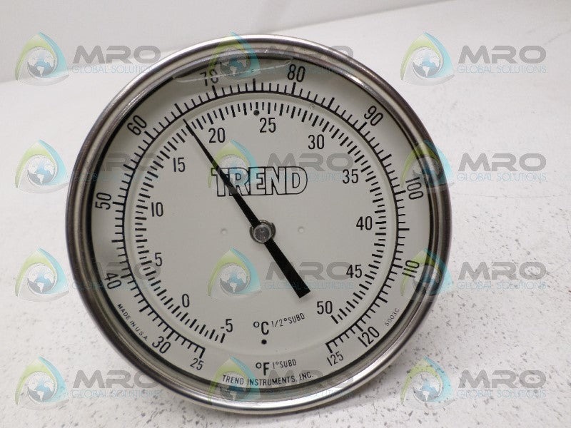 TREND 5003C PRESSURE GAUGE -5-50, 25-125 NSNP