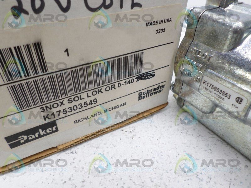PARKER K175303549 SOLENOID VALVE NSMP
