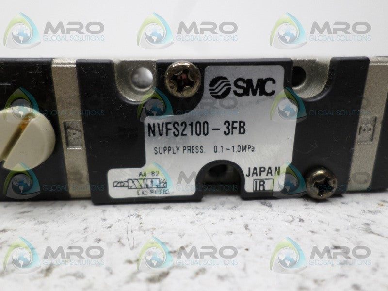SMC NVFS2100-3FB SOLENOID VALVE NSNP