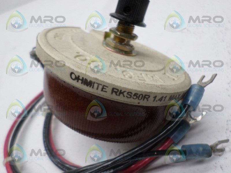 OHMITE RKS50RE RESISTOR 50 OHMS UNMP