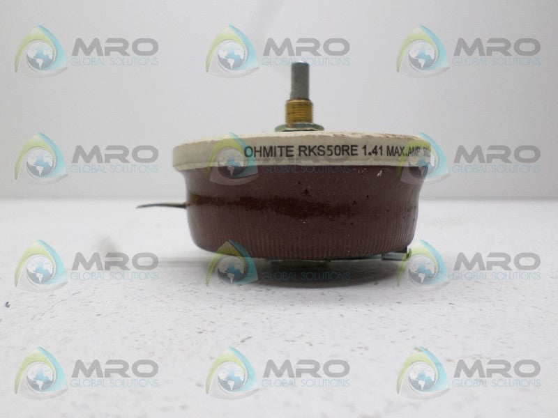 OHMITE RKS50RE RESISTOR 50 OHMS NSNP