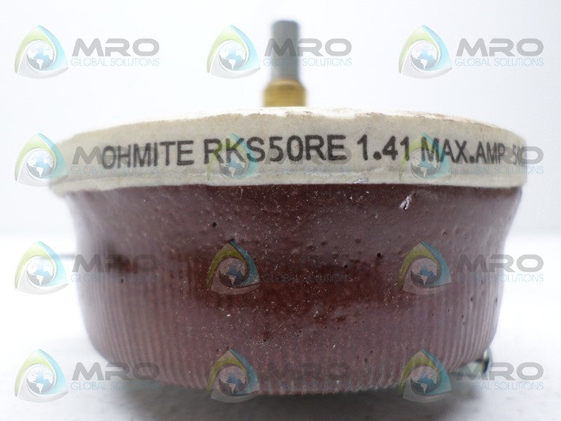 OHMITE RKS50RE RESISTOR 50 OHMS NSNP
