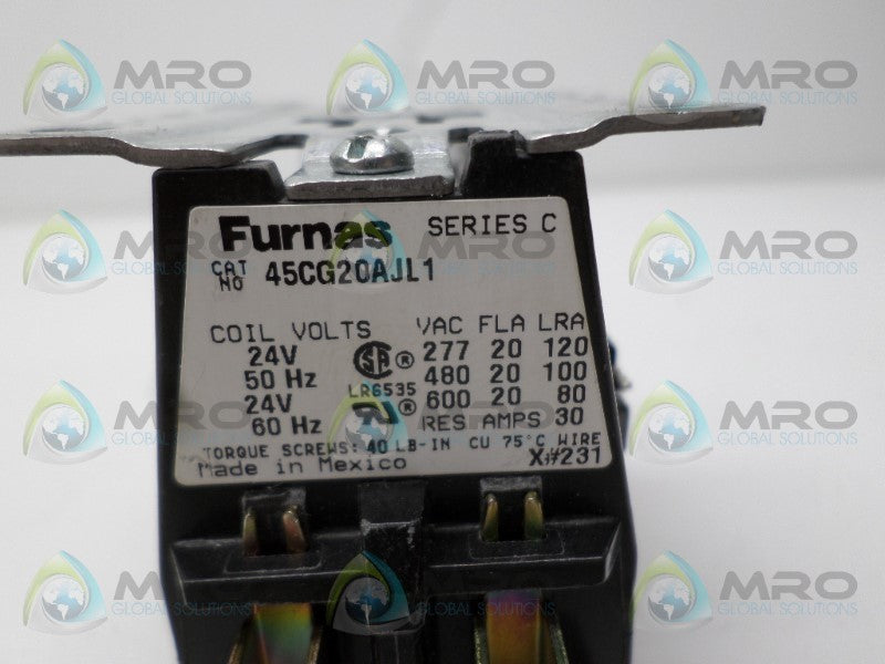 FURNAS 45CG20AJL1 CONTACTOR 24V UNMP
