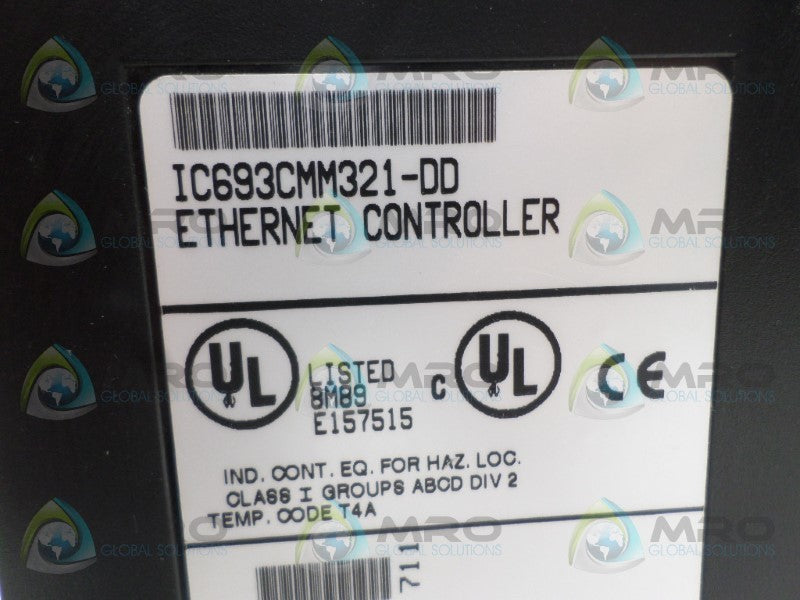 GE FANUC IC693CMM321-DD ETHERNET CONTROLLER NSNP