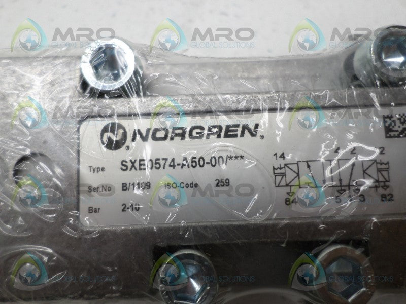 NORGREN SXE0574-A50-00 SOLENOID VALVE NSMP