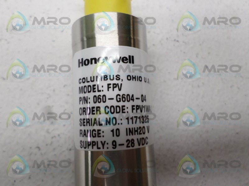 HONEYWELL FPV 060-G604-04 PRESSURE TRANSDUCER NSNP