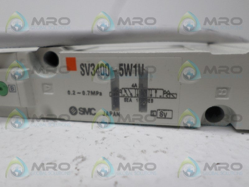 SMC SV3400-5W1U SOLENOID VALVE UNMP