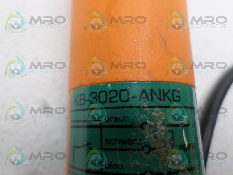 IFM EFECTOR KB5001 KB-3020-ANKG PROXIMITY SWITCH NSNP