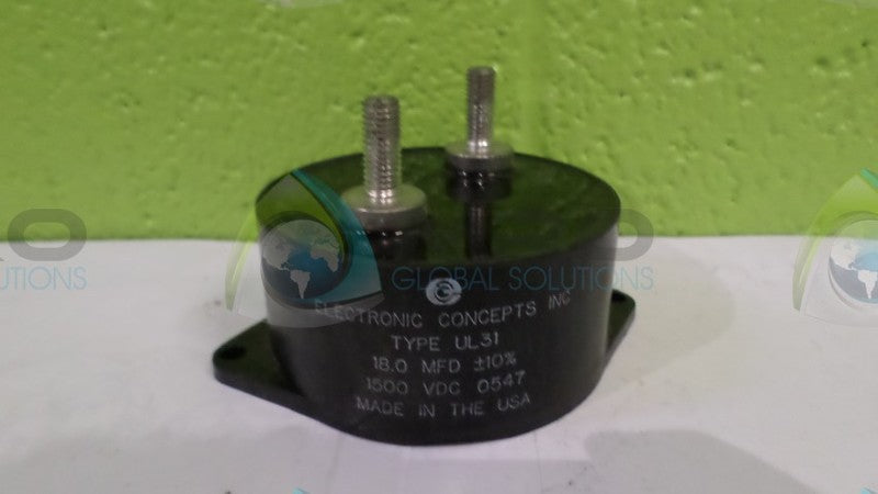 ELECTRONIC CONCEPTS UL31 CAPACITOR UNMP