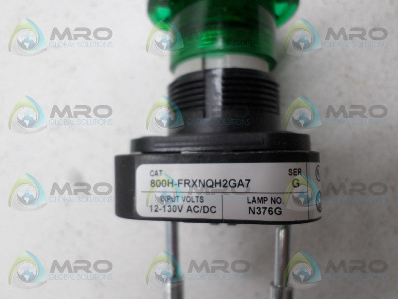 INDUSTRIAL SPARE PART 800H-FRXNQH2GA7 SER. G GREEN PUSHBUTTON (AS PICTURED) NSNP