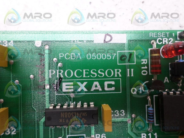 EXAC 05005701 PROCESSOR II BOARD UNMP