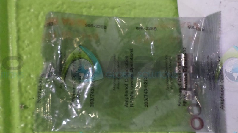 AMPHENOL 203/743-9272 (LOT OF 2) CONNECTOR NSNP IN BAG