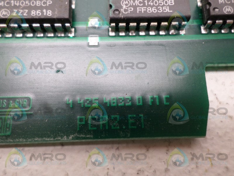 SAIA PCA2.E1 I/O BOARD UNMP