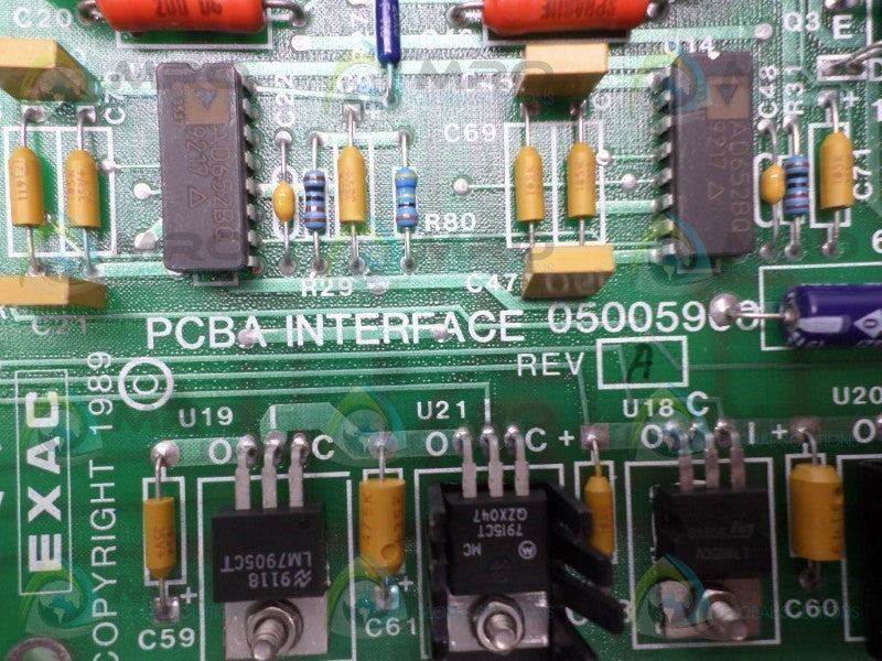 EXAC PCBA 05005900 INTERFACE BOARD NSNP