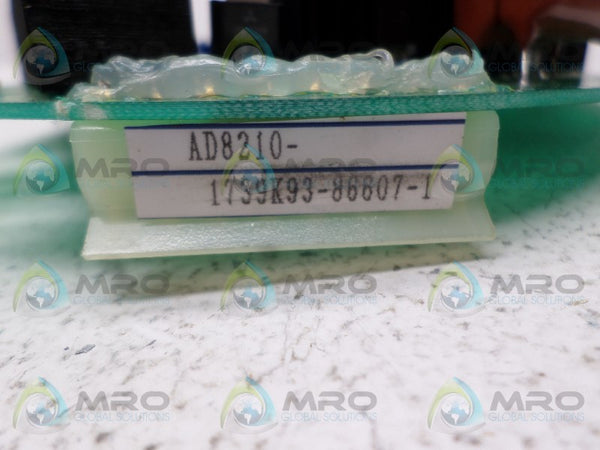 JORDAN CONTROLS AD8210-1739K93-86607-1 50-C-023903 PC BOARD NSNP