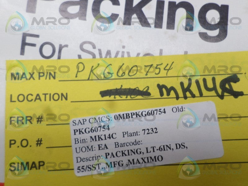 FMC PKG60754 SEAL NSMP