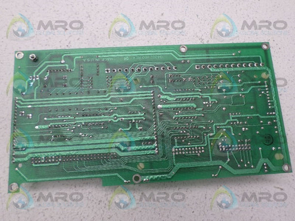EXAC 05002800 I/O BOARD UNMP