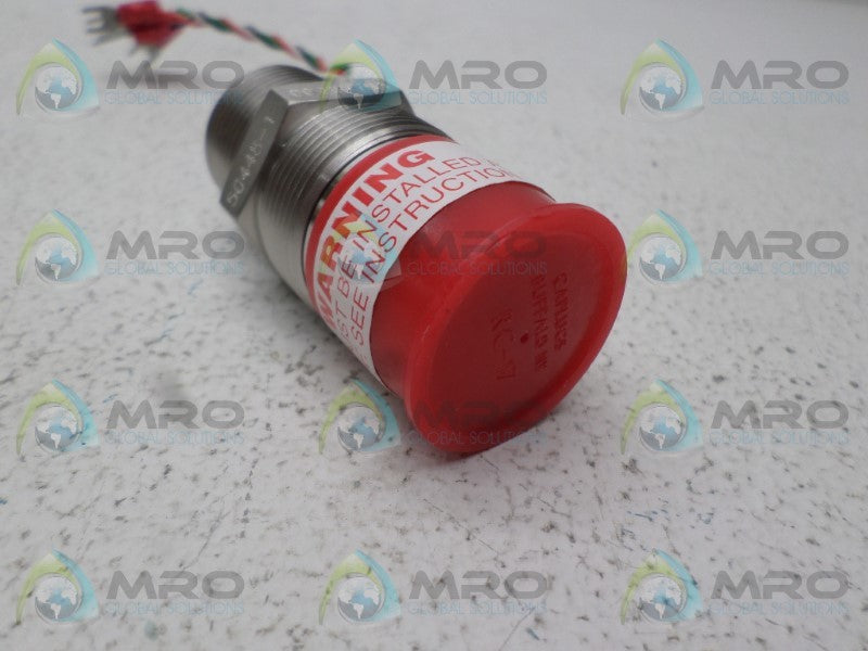 GENERAL MONITORS 50448-1 STAINLESS STEEL SENSOR NSNP