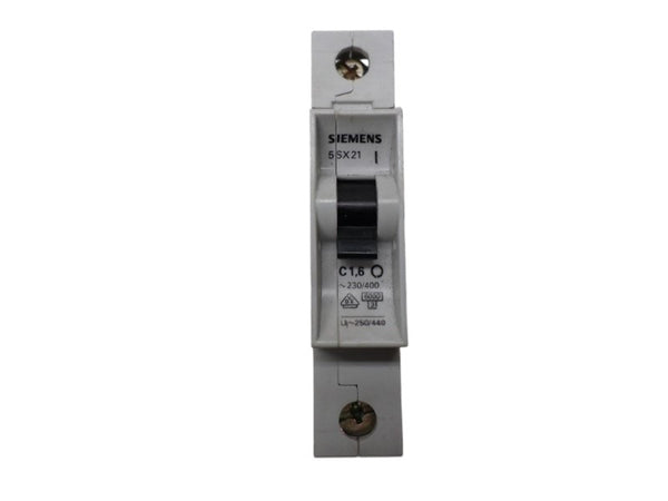 SIEMENS 5SX2115-7 CIRCUIT BREAKER 1.6A UNMP