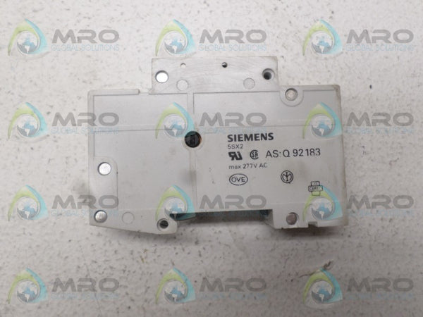 SIEMENS 5SX2115-7 CIRCUIT BREAKER 1.6A UNMP