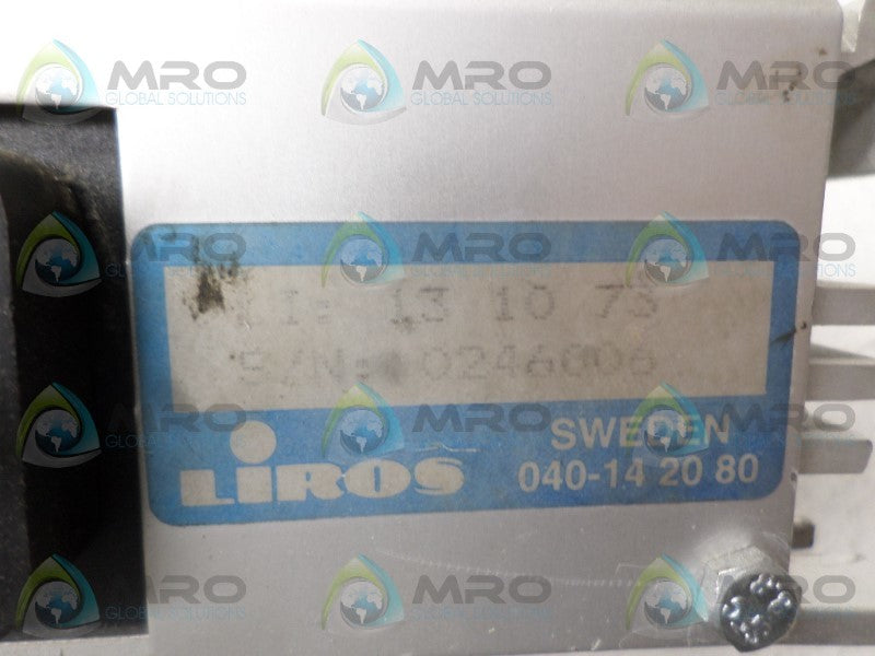 LIROS HE10-3 13.10.73 POWER SUPPLY UNMP