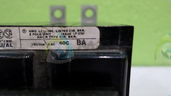 WESTINGHOUSE LP-2787 CIRCUIT BREAKER UNMP