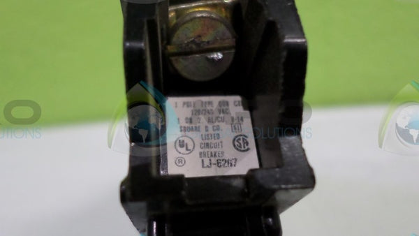 SQUARE D LJ-6207 CIRCUIT BREAKER UNMP