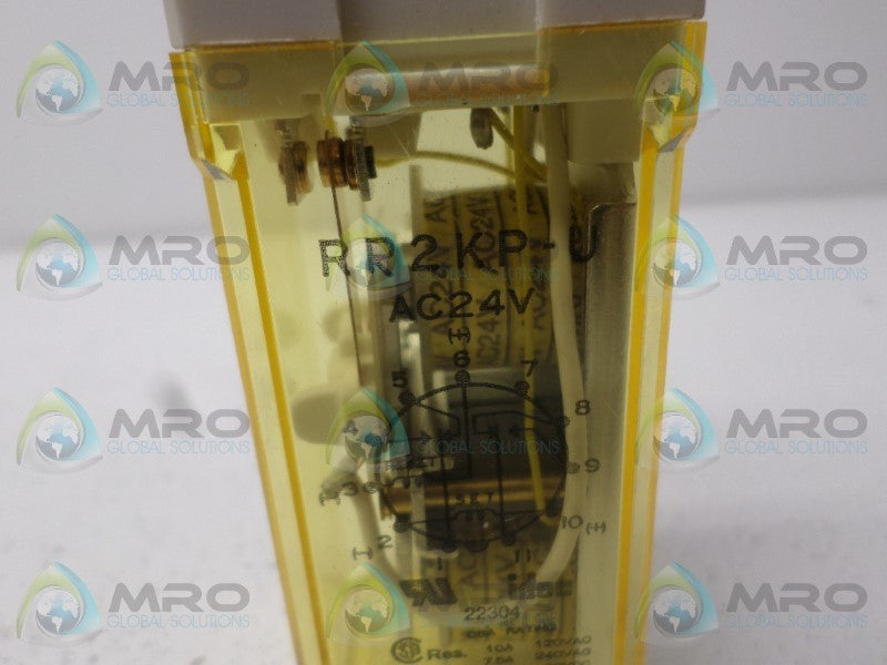 IDEC RR2KP-U RELAY 24VAC UNMP
