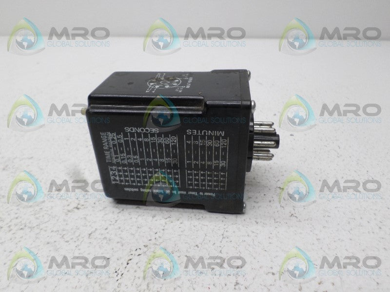 MACROMATIC SS-60228 TIME DELAY RELAY UNMP