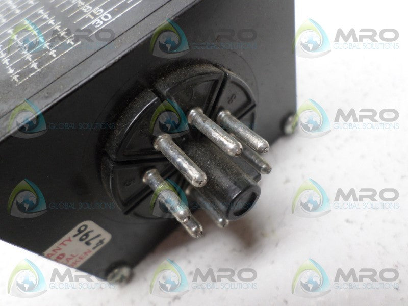MACROMATIC SS-60228 TIME DELAY RELAY UNMP
