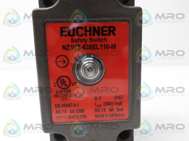 EUCHNER NZ1VZ-538EL110-M SAFETY SWITCH NSNP