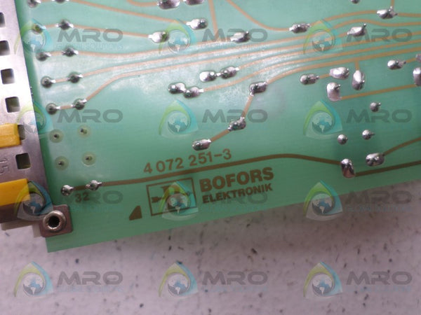 BOHERS H-2-KG 1133459 AMPLIFIER BOARD NSNP