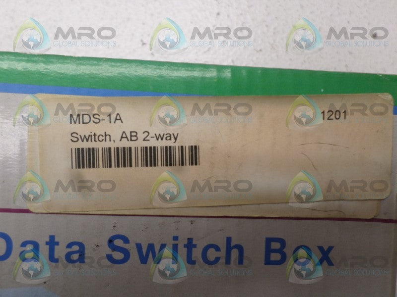 INTEREX MDS-1A EXTERNAL 2-WAY DATA SWITCH NSMP