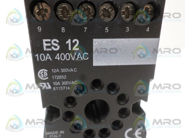 ERSCE ES12 RELAY SOCKET NSNP