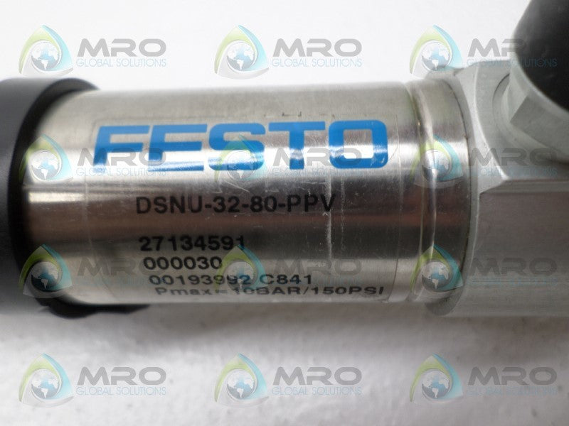 FESTO DSNU-32-80-PPV PNEUMATIC CYLINDER UNMP