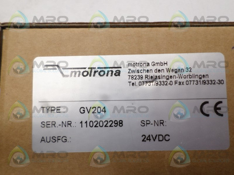 MOTRONA GV204 ENCODER DISTRIBUTOR AMPLIFER NSMP