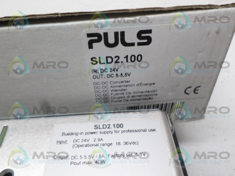 PULS SLD2.100 POWER SUPPLY NSMP