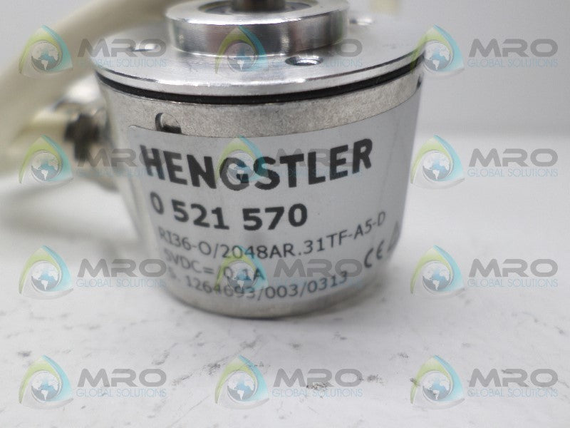 HENGSTLER 0521570 RI36-O/2048AR.31TF-A5-D ROTARY ENCODER NSNP