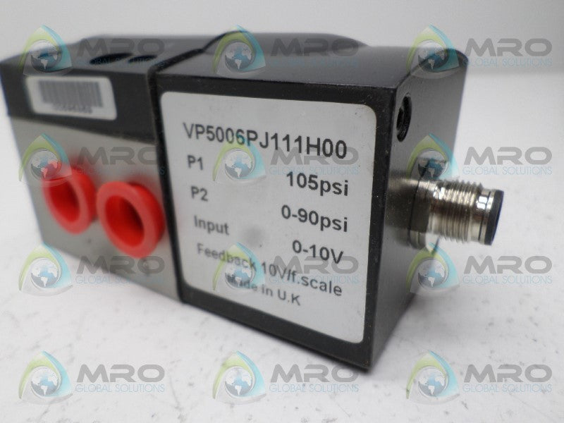 NORGREN VP5006PJ111H00 PROPORTIONAL PRESSURE VALVE NSNP