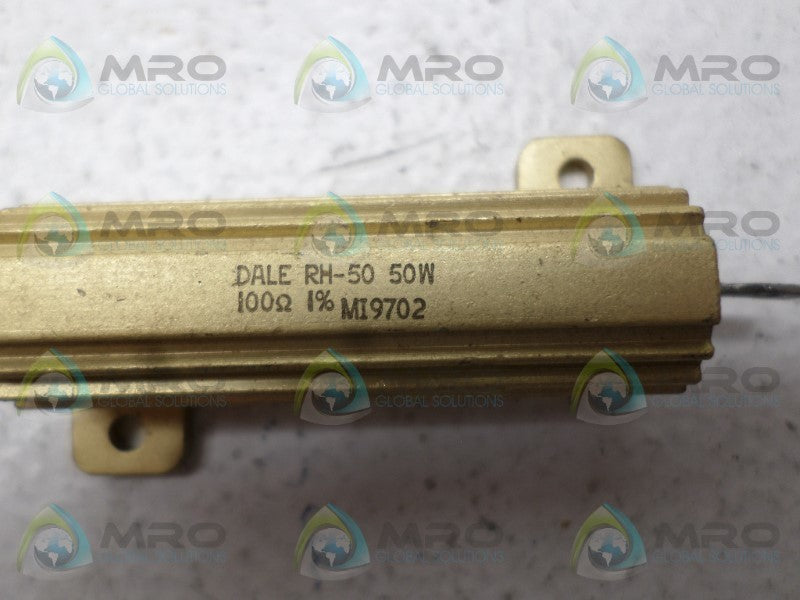 DALE RH-50-100 RESISTOR 100 OHMS UNMP