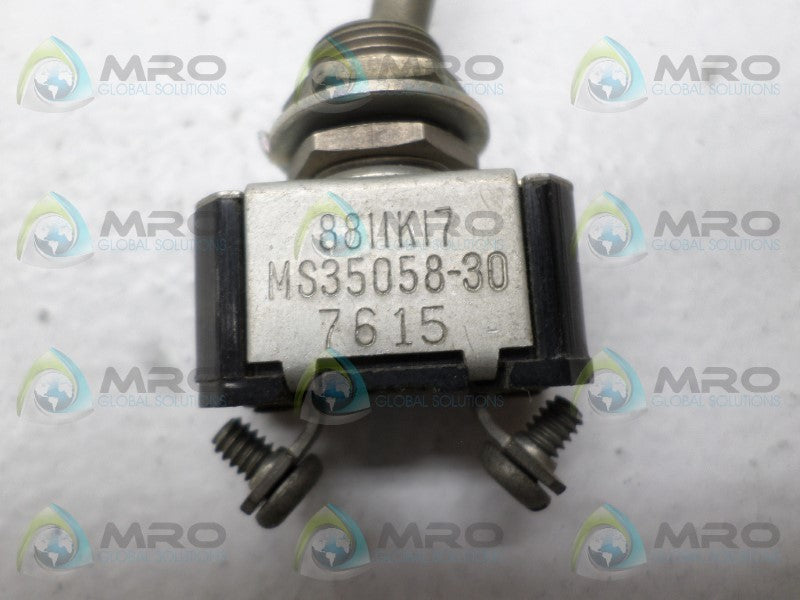 CUTLER HAMMER MS35058-30 8811K17 SWITCH UNMP