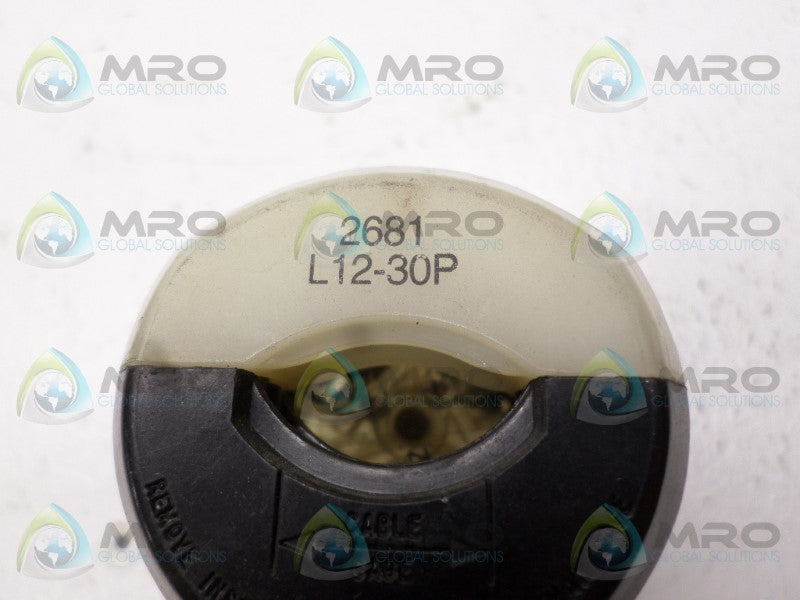 LEVITON L12-30P PLUG UNMP