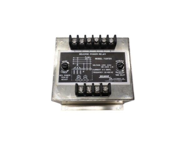 WILMAR 710TDX REVERSE POWER RELAY 120/220V UNMP