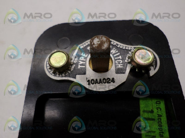 GENERAL ELECTRIC SBM10AA024 BREAKER CONTROL SWITCH (AS PICTURED) UNMP