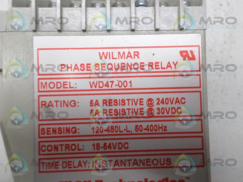 WILMAR WD47-001 NSNP